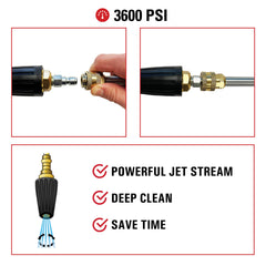 SIMPSON Turbo Nozzle 3600 PSI in packaging