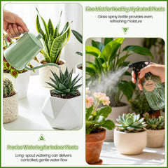 Sincengel watering can set displayed together