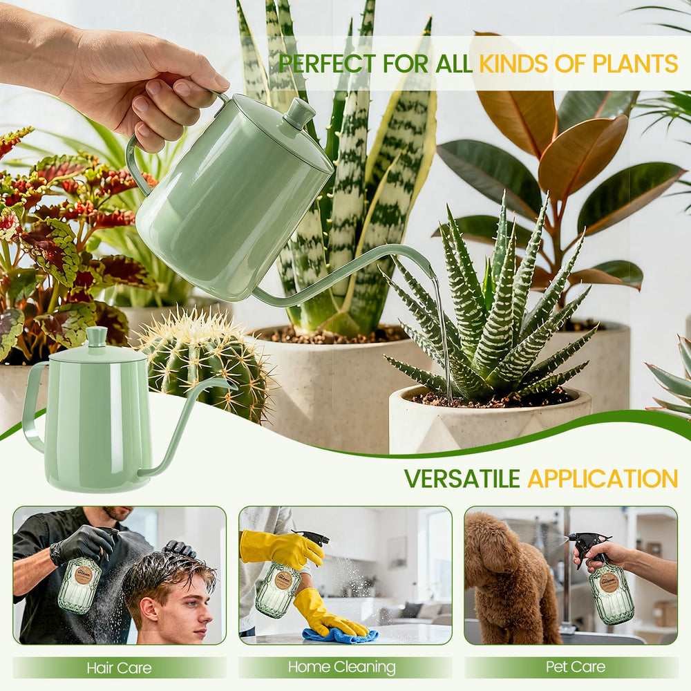 Sincengel watering can set with customizable greeting card