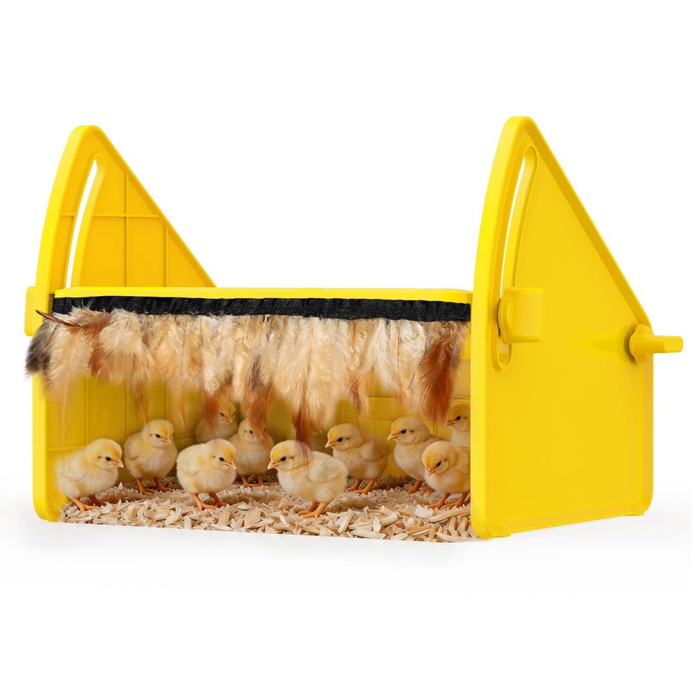 Sindarhor Chick Brooder Heater Plate front view, yellow
