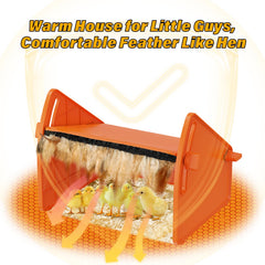 Sindarhor Chick Brooder Heater Plate with optional feather attachment for comfort
