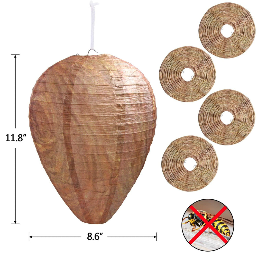 Single DECYOOL wasp nest decoy showing size and shape