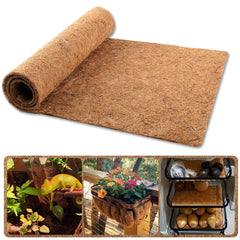 Sinimaka Coco Liner Roll 16x40 inch natural brown fiber sheet