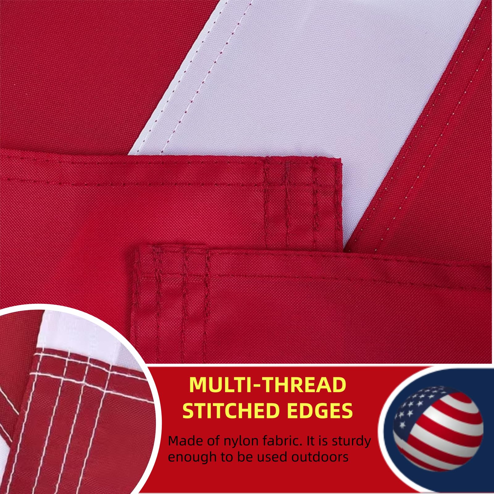 Sirrail Betsy Ross flag hanging on a wall