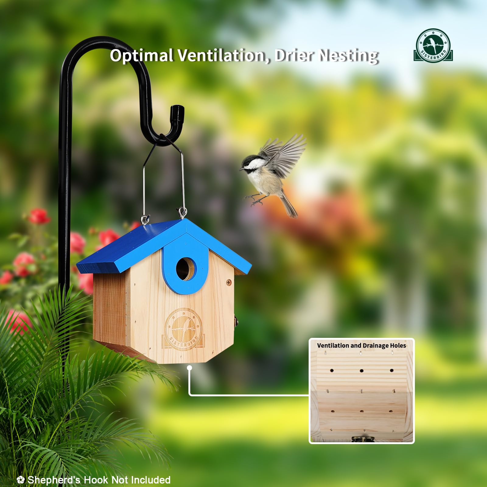 SISTERBIRD Wren Bird House packaging