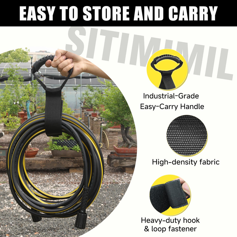 SITIMIMIL pressure washer hose fitting on a pressure washer unit