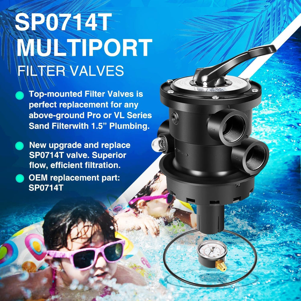 sixcow SP0714T VariFlo XL valve side view with attachments