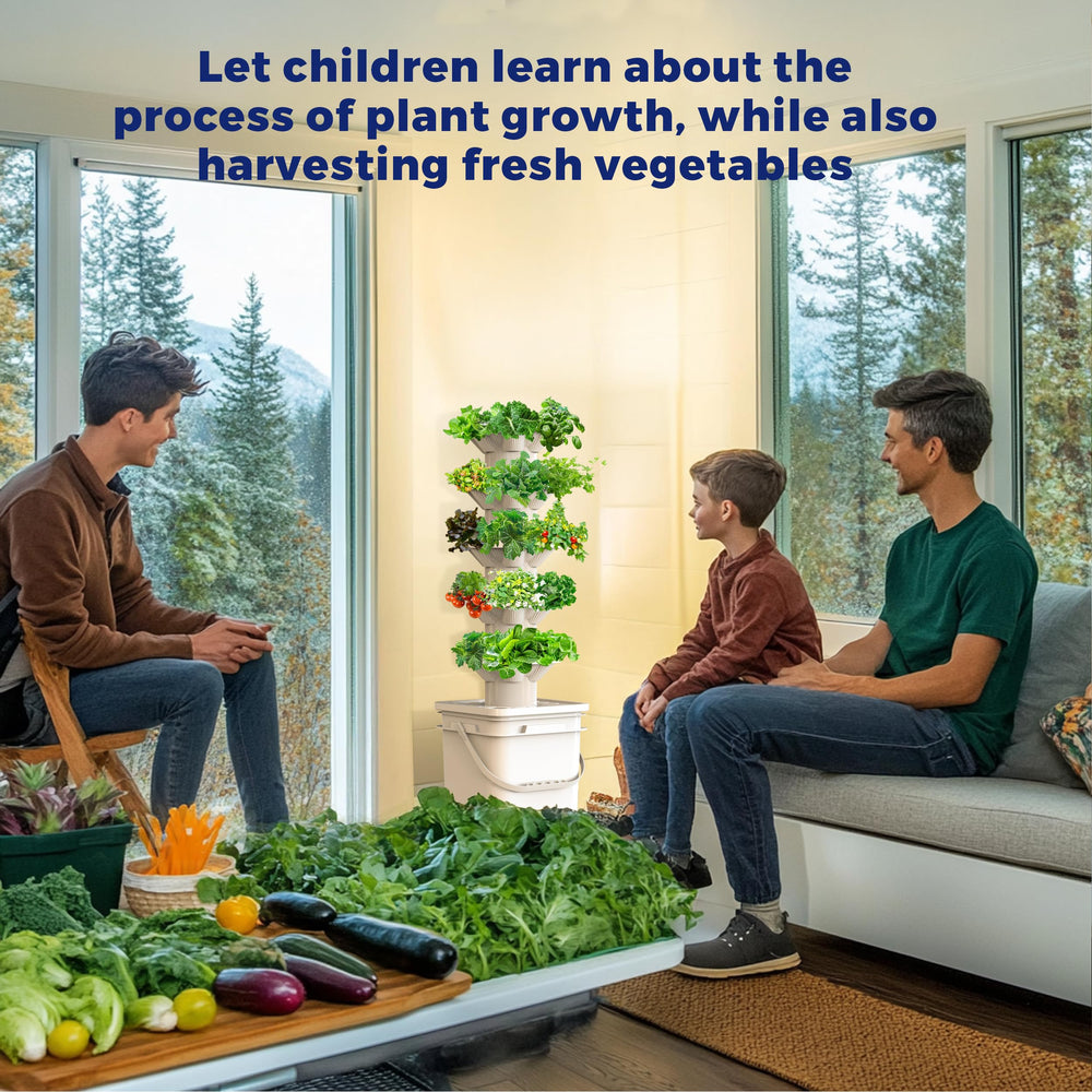 sjzxuv Hydroponics Growing System instruction manual and labels