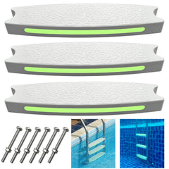 SKARUMMER Pool Ladder Steps Replacement, 3 Pack, White