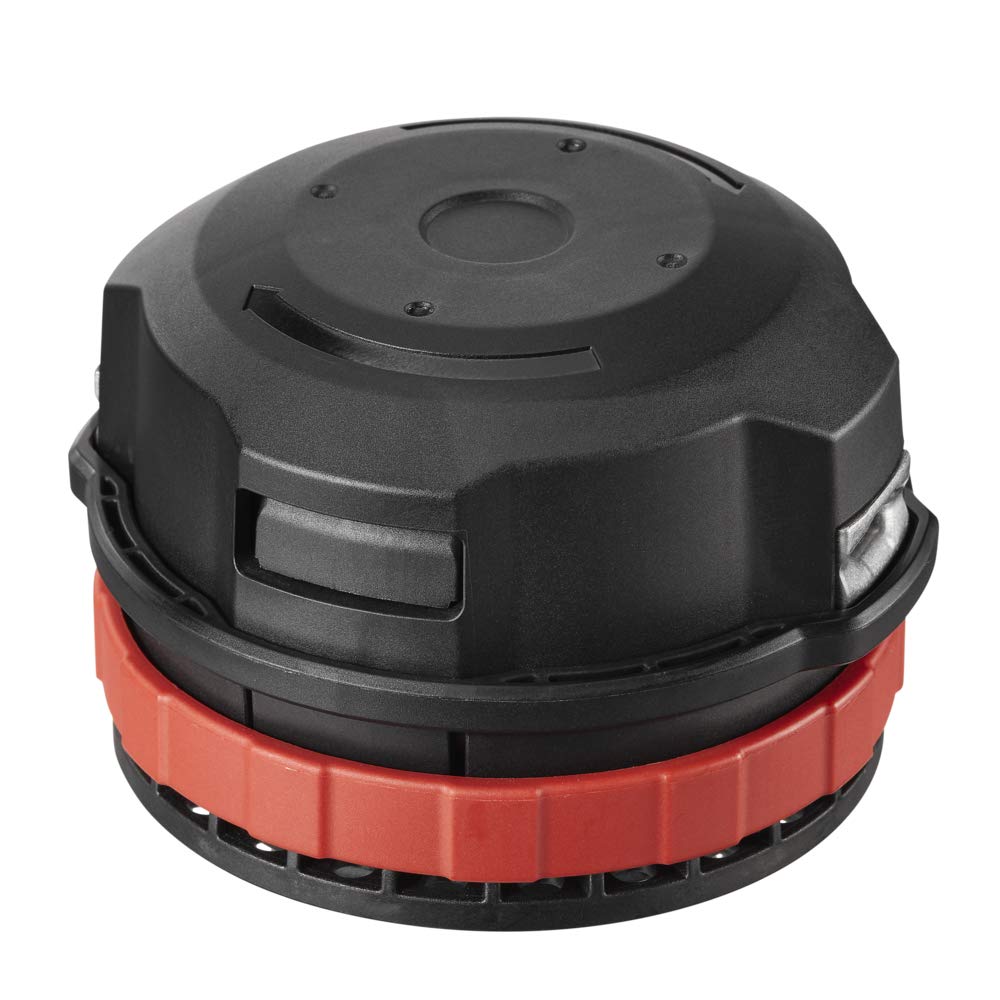 Skil 14-Inch Replacement Rapid Reload String Trimmer Head front view with multicolor design.