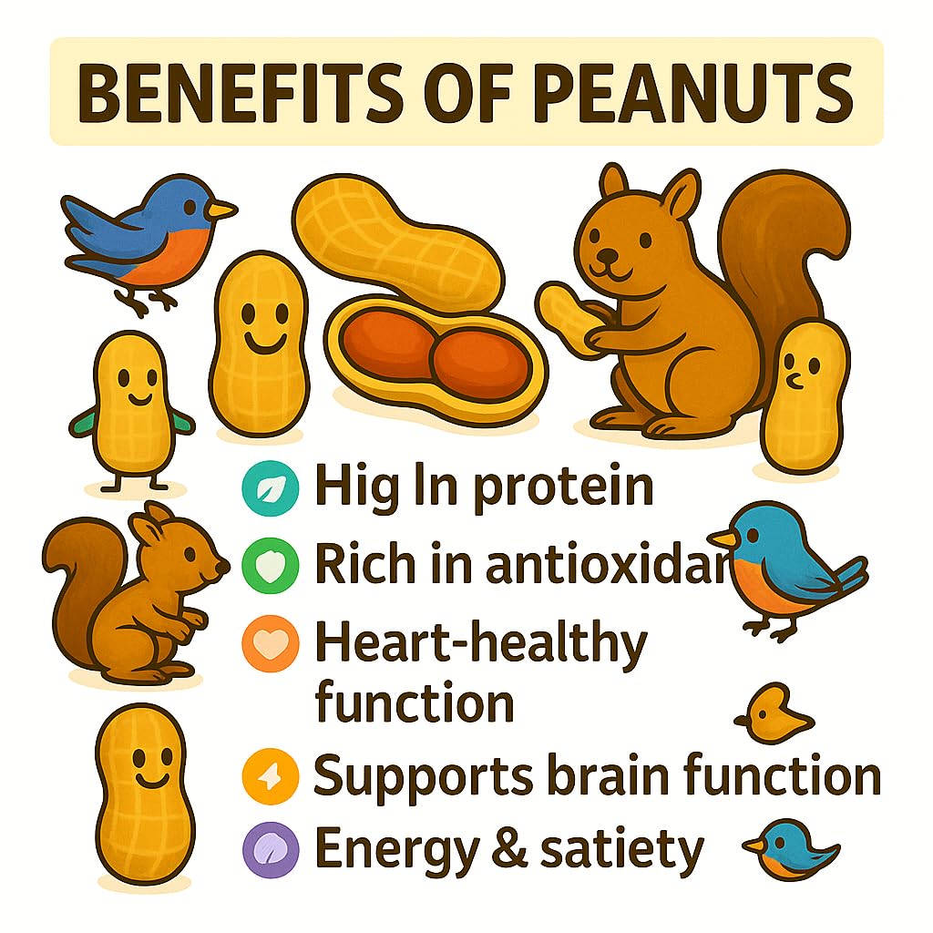 Sky Premium Raw Peanuts in Shell 4lb bag side view