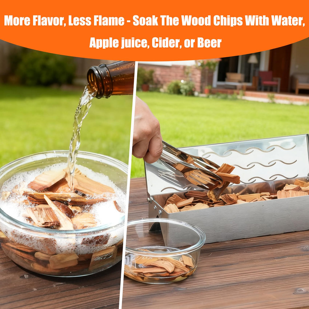 Skyflame Wood Chip Smoker Box assembly instructions