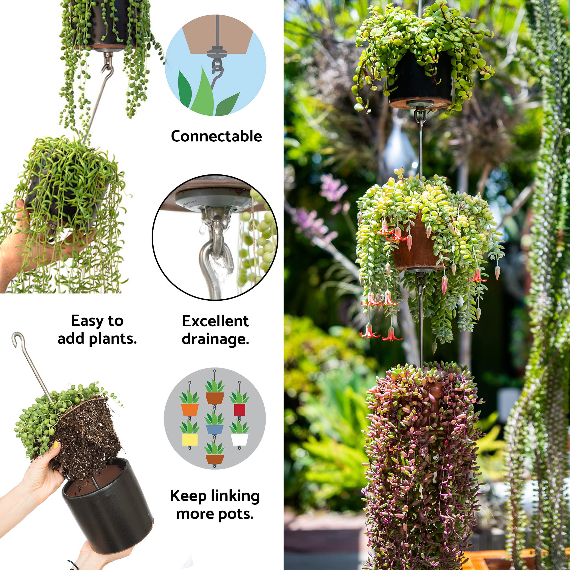 SkyPots hanging kits assembly instructions
