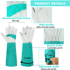 SLARMOR Gardening Gloves elbow-length cuff for protection