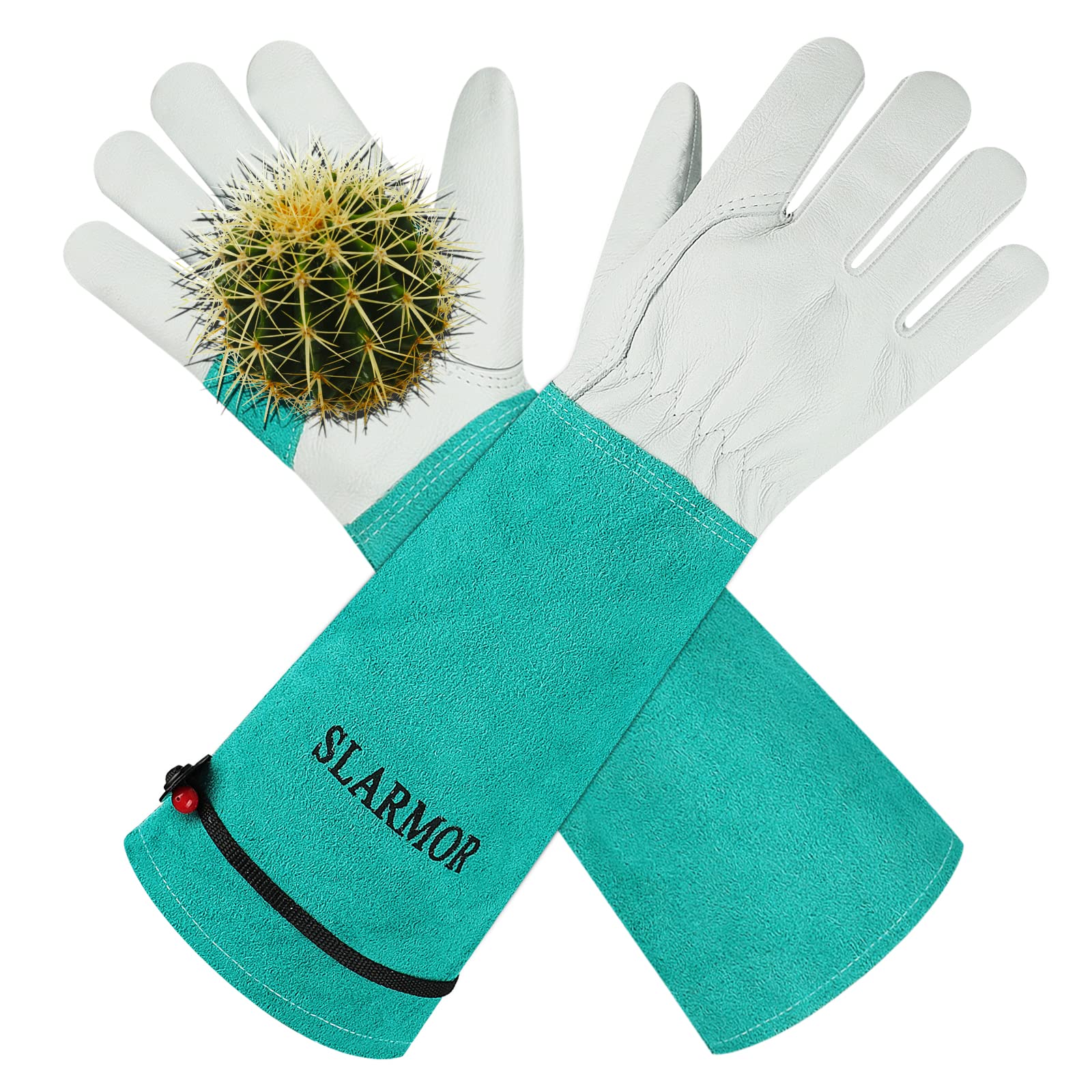 SLARMOR Gardening Gloves for pruning, front view
