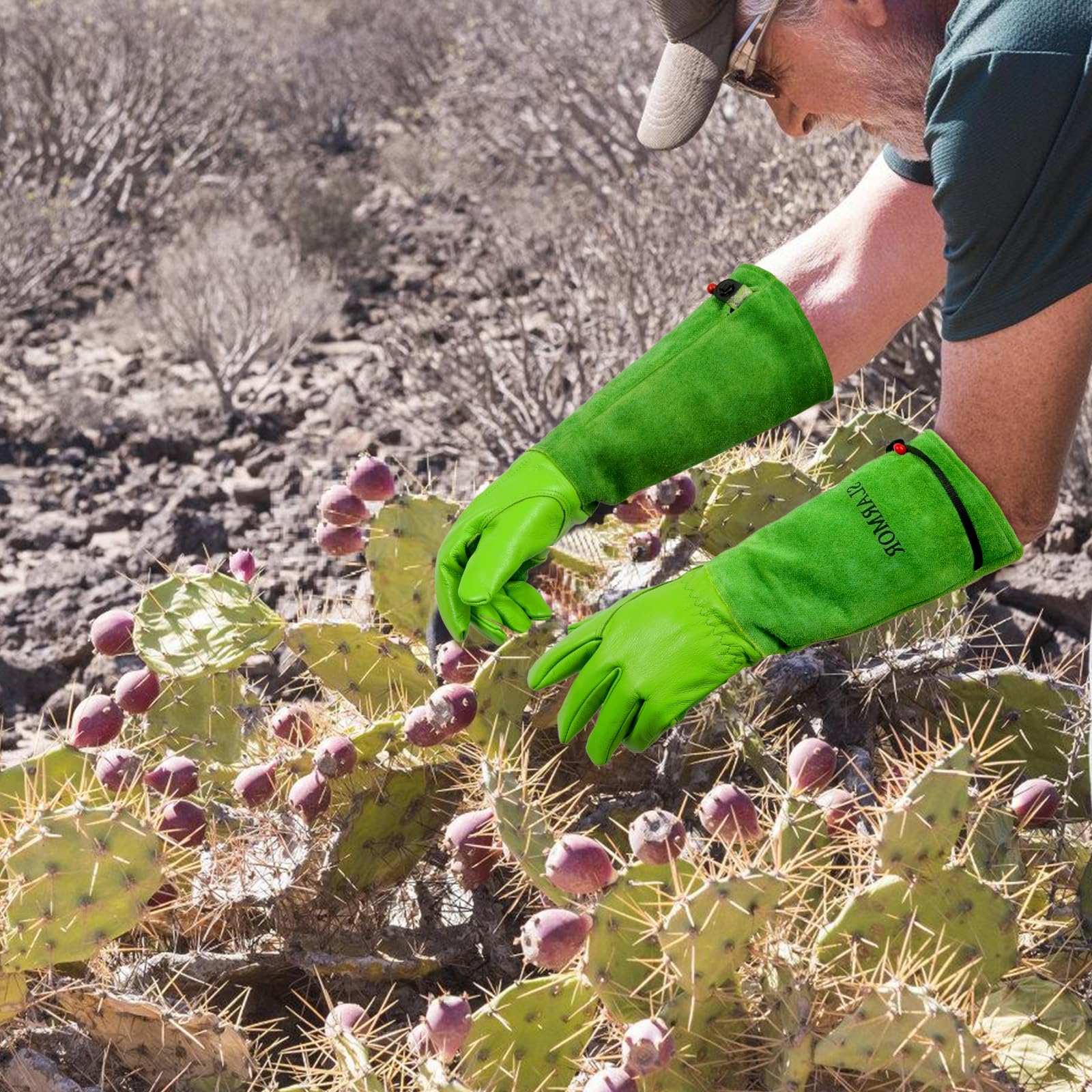SLARMOR Gardening Gloves packaging front view