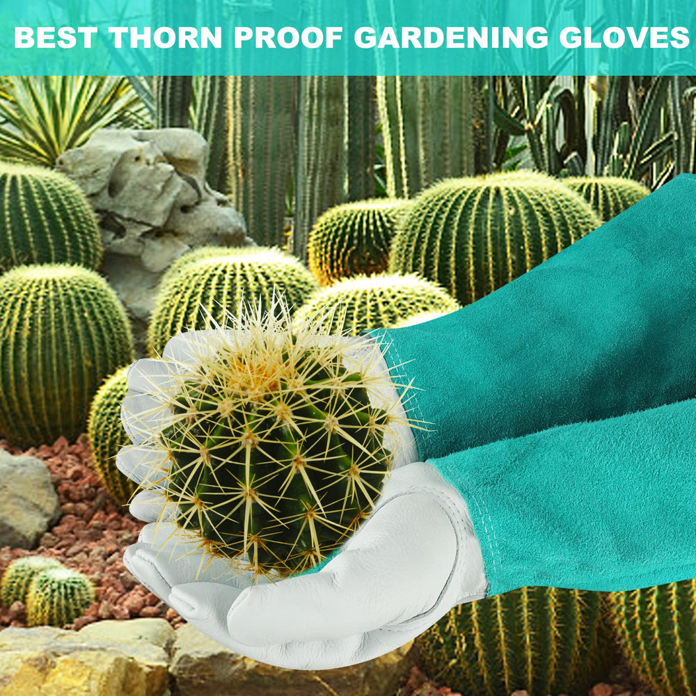 SLARMOR Gardening Gloves showing flexible grip design