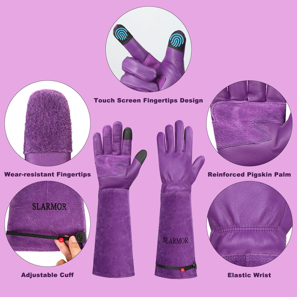 SLARMOR Gardening Gloves showing the gauntlet design