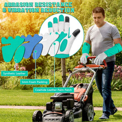 SLARMOR Gardening Gloves side view displaying durable stitching