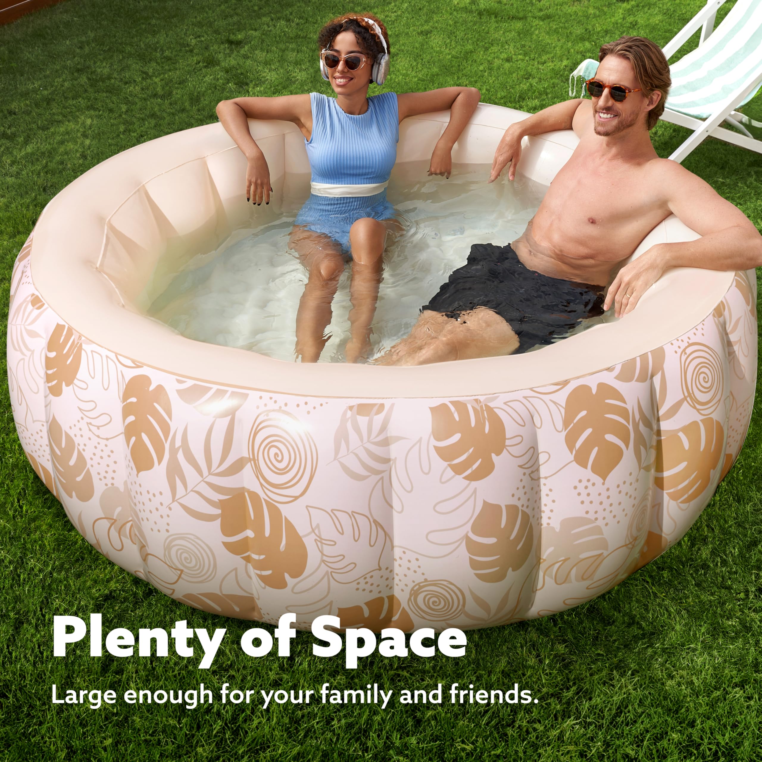 Sloosh Inflatable Swimming Pool top view