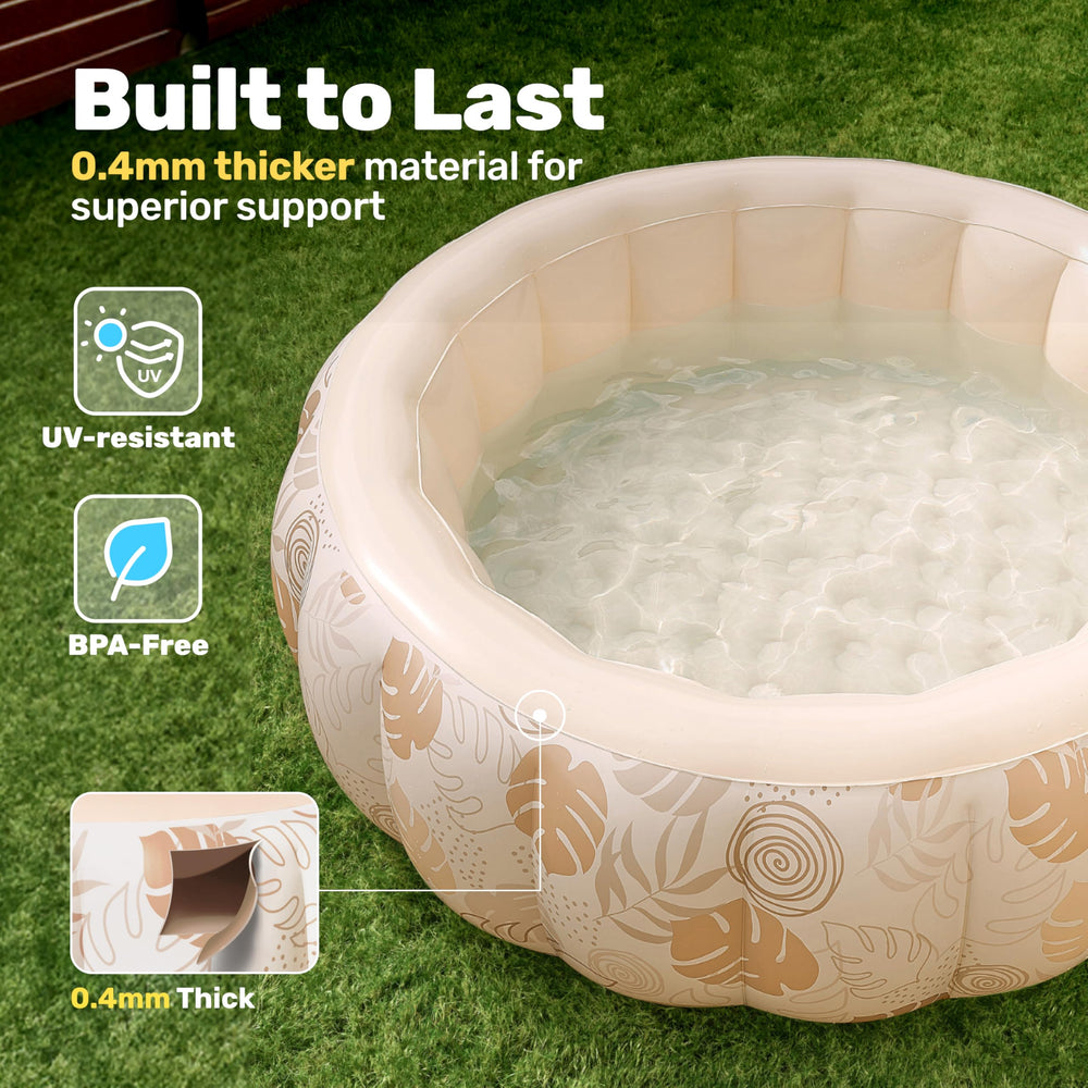 Sloosh Inflatable Swimming Pool with water inside