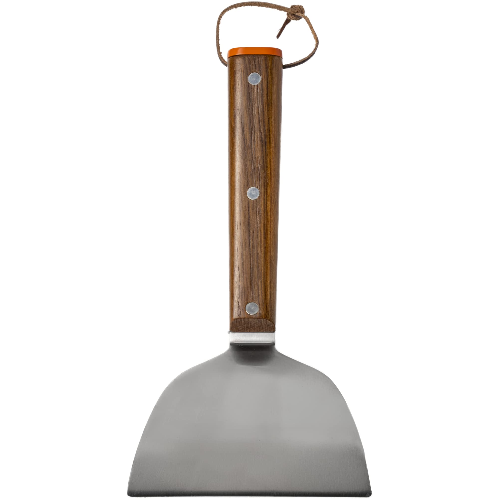 Slotted spatula from Traeger Flat Top Griddle Essentials Kit