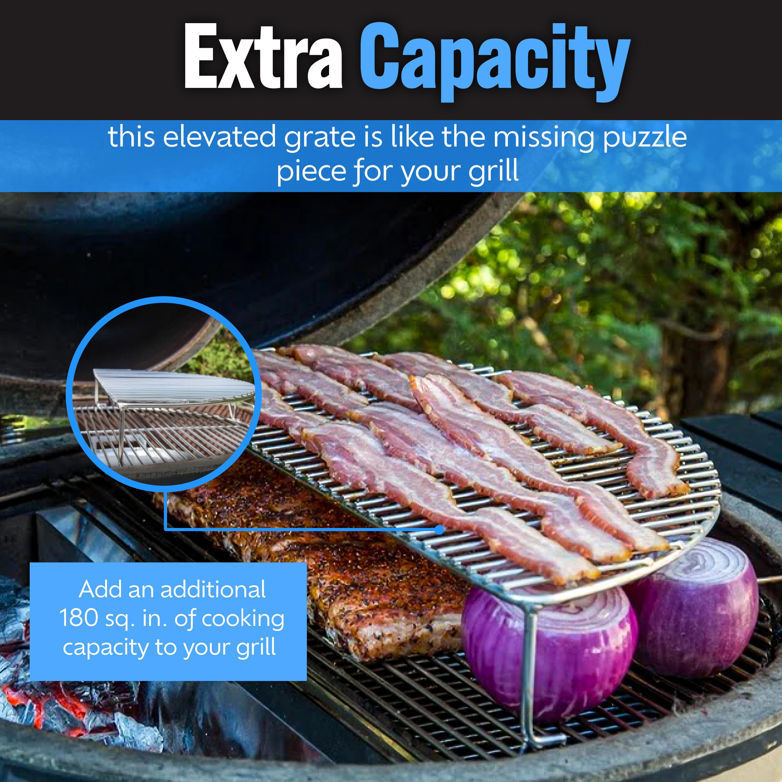 Slow 'N Sear Cooking Grate packaging