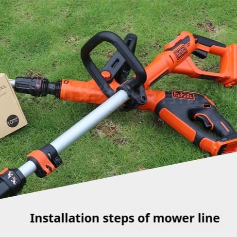 SLTG2020 Weed Eater Spool installed on Black+Decker trimmer