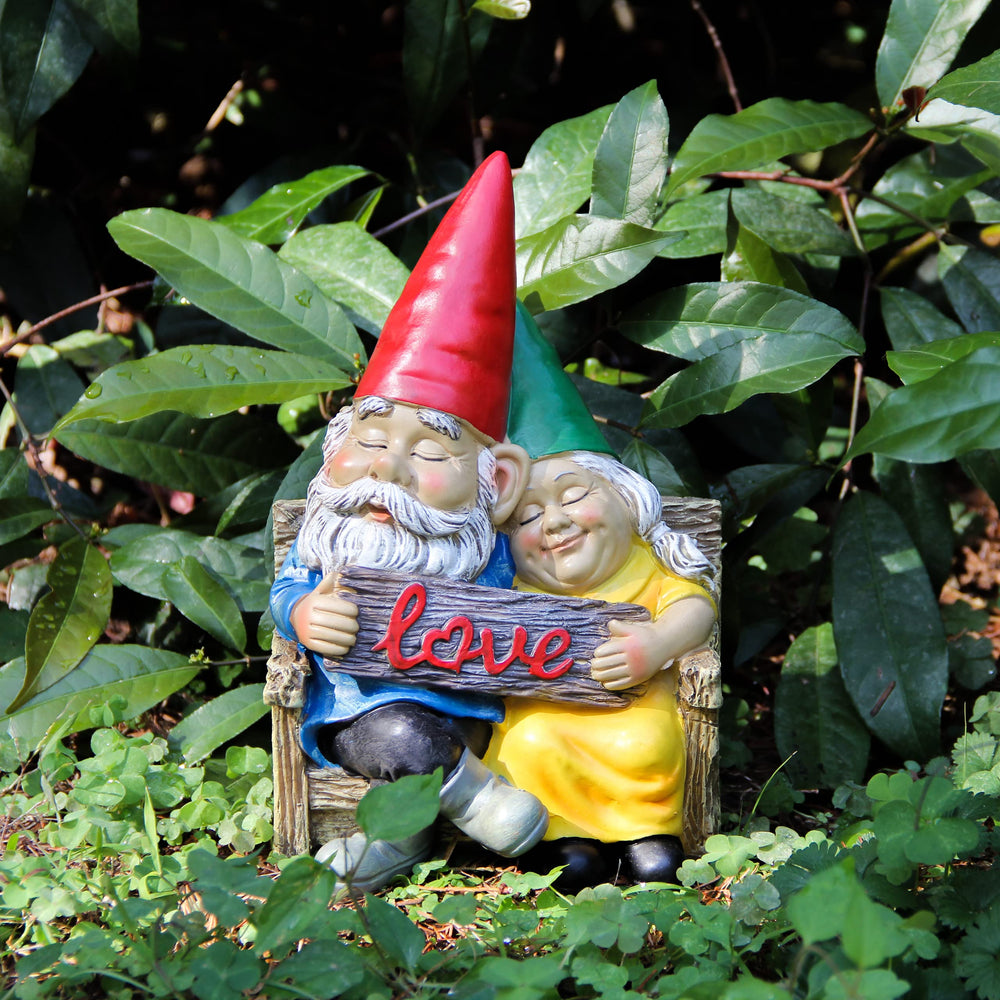 Smadeer Garden Gnome statue displayed on a windowsill