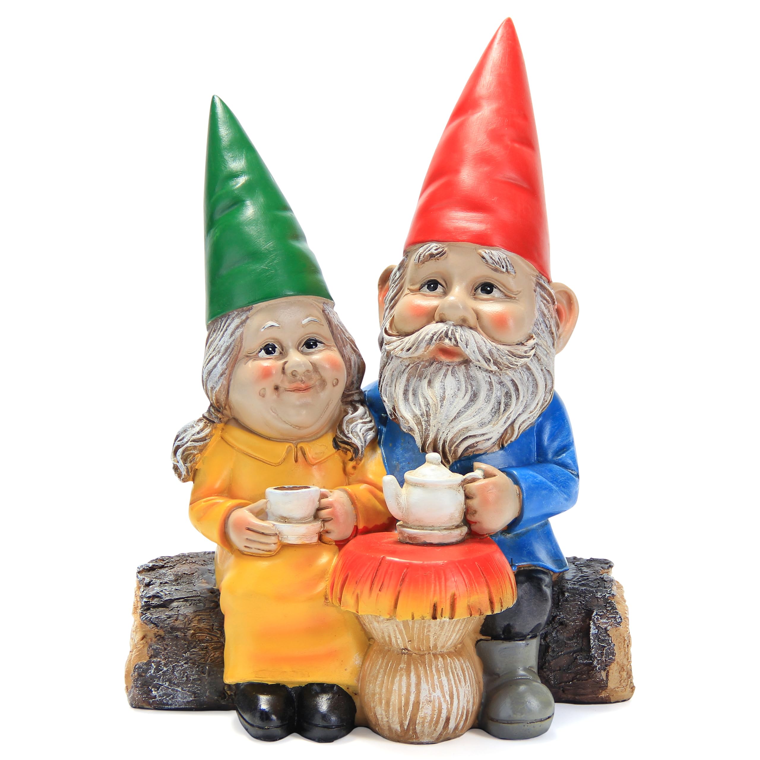 Smadeer gnome statue on a table showcasing its detailing