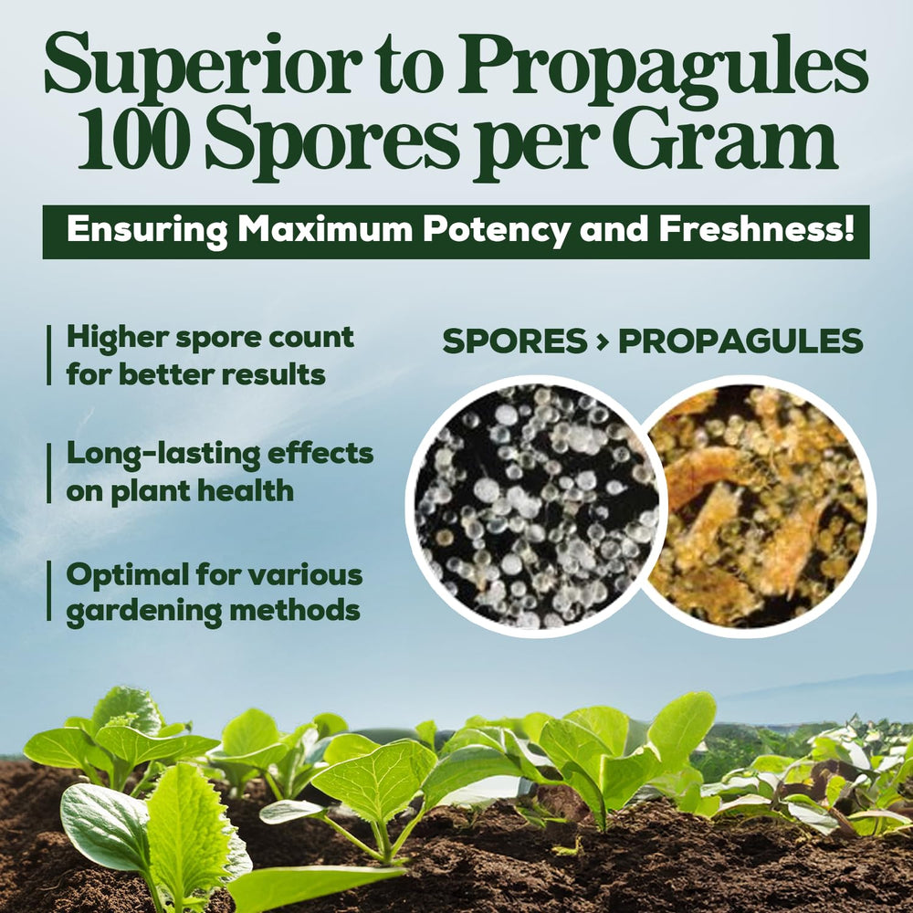 Smart Grower Mycorrhizal Fungi in garden setting