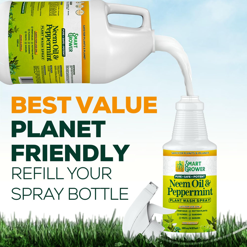 Smart Grower Neem Oil Spray packaging details