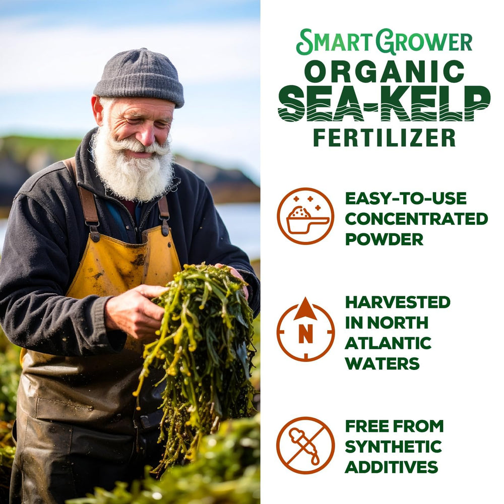 Smart Grower Sea-Kelp Fertilizer packaging side view