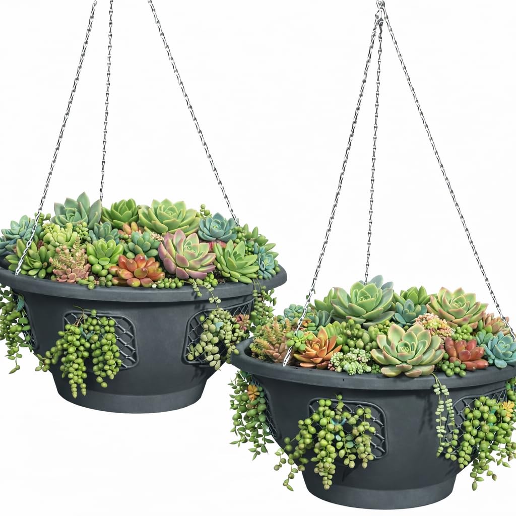 smart spring hanging basket dimensions 12 inches