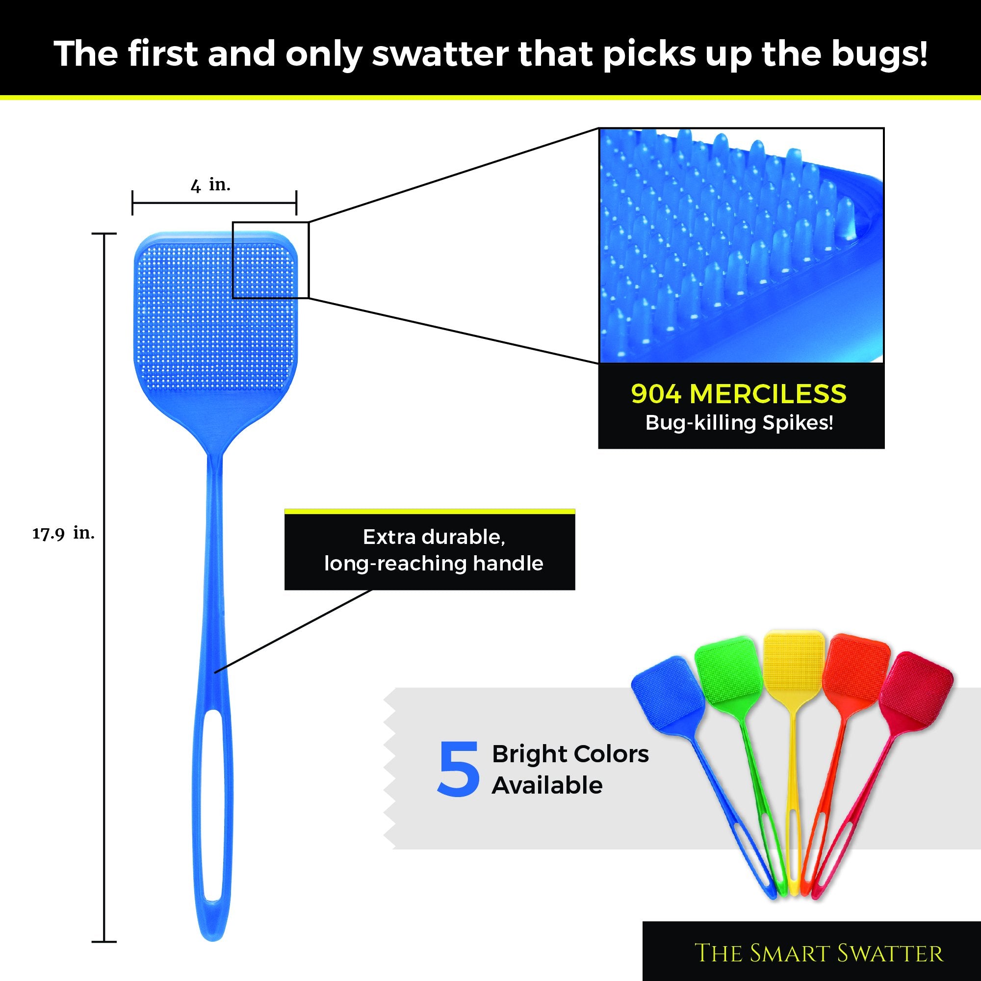 Smart Swatter Fly Swatter being used indoors