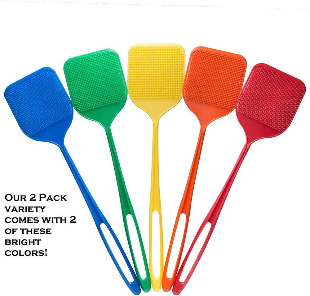 Smart Swatter Fly Swatter in assorted colours on a table