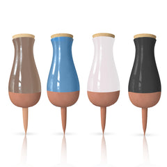 SMARTILIVING Ollas terracotta watering globe front view