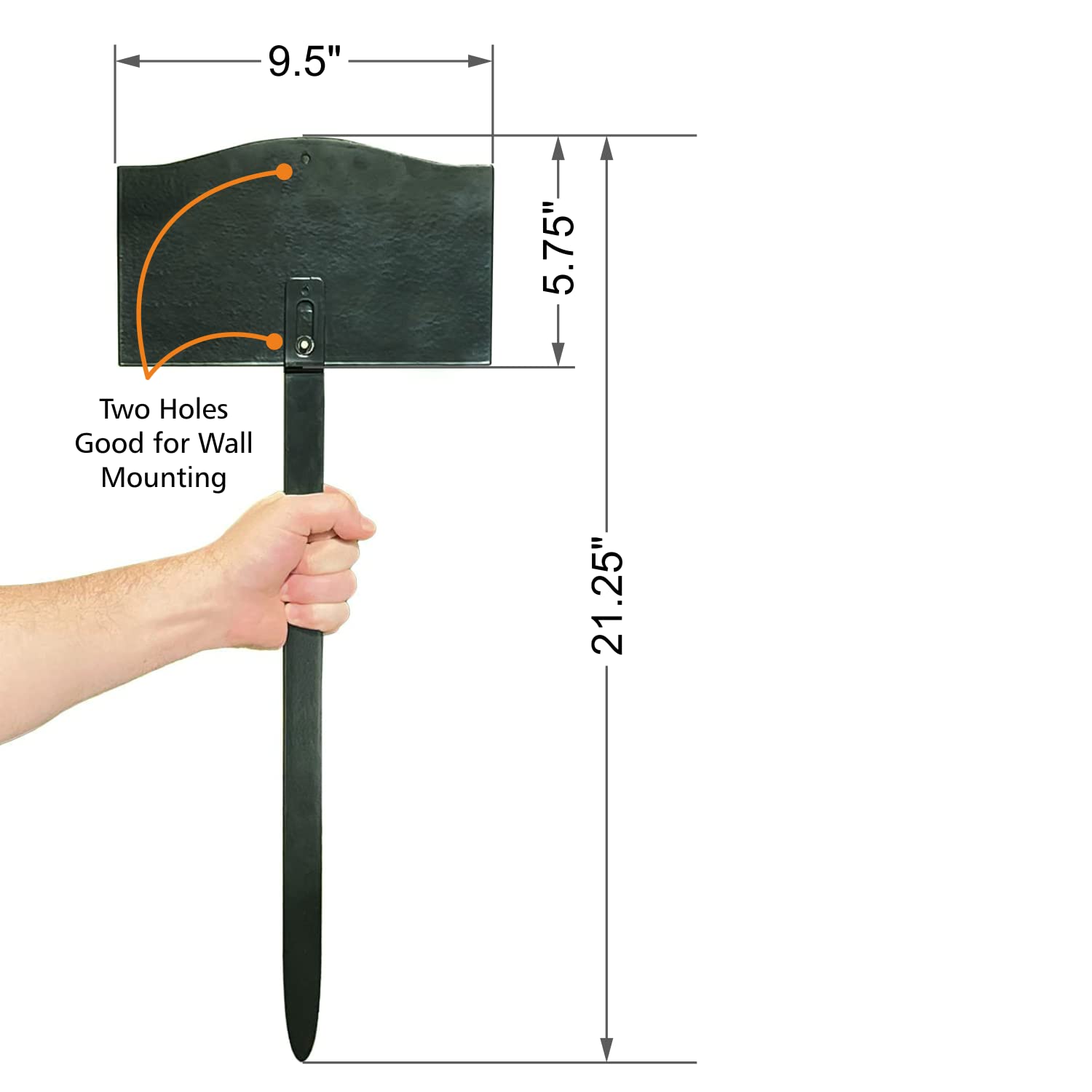 SmartSign plaque showcasing weather-resistant features