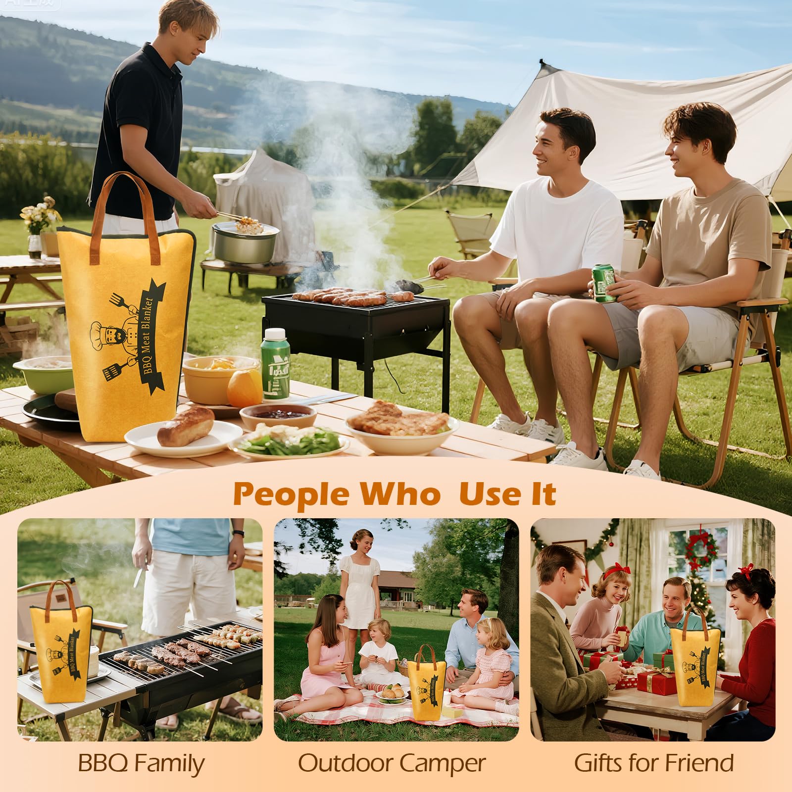 SMINIKER BBQ Blanket in clean condition