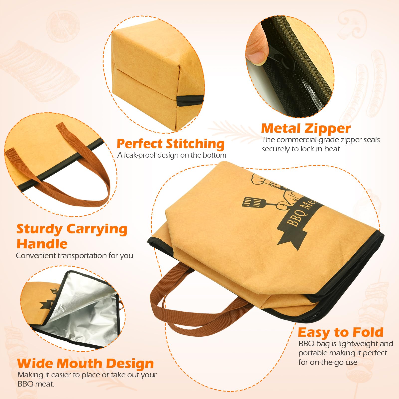SMINIKER BBQ Blanket packaged view