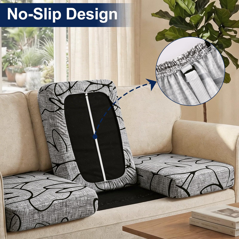 Smiry Cushion Cover displayed in a stylish garden setting