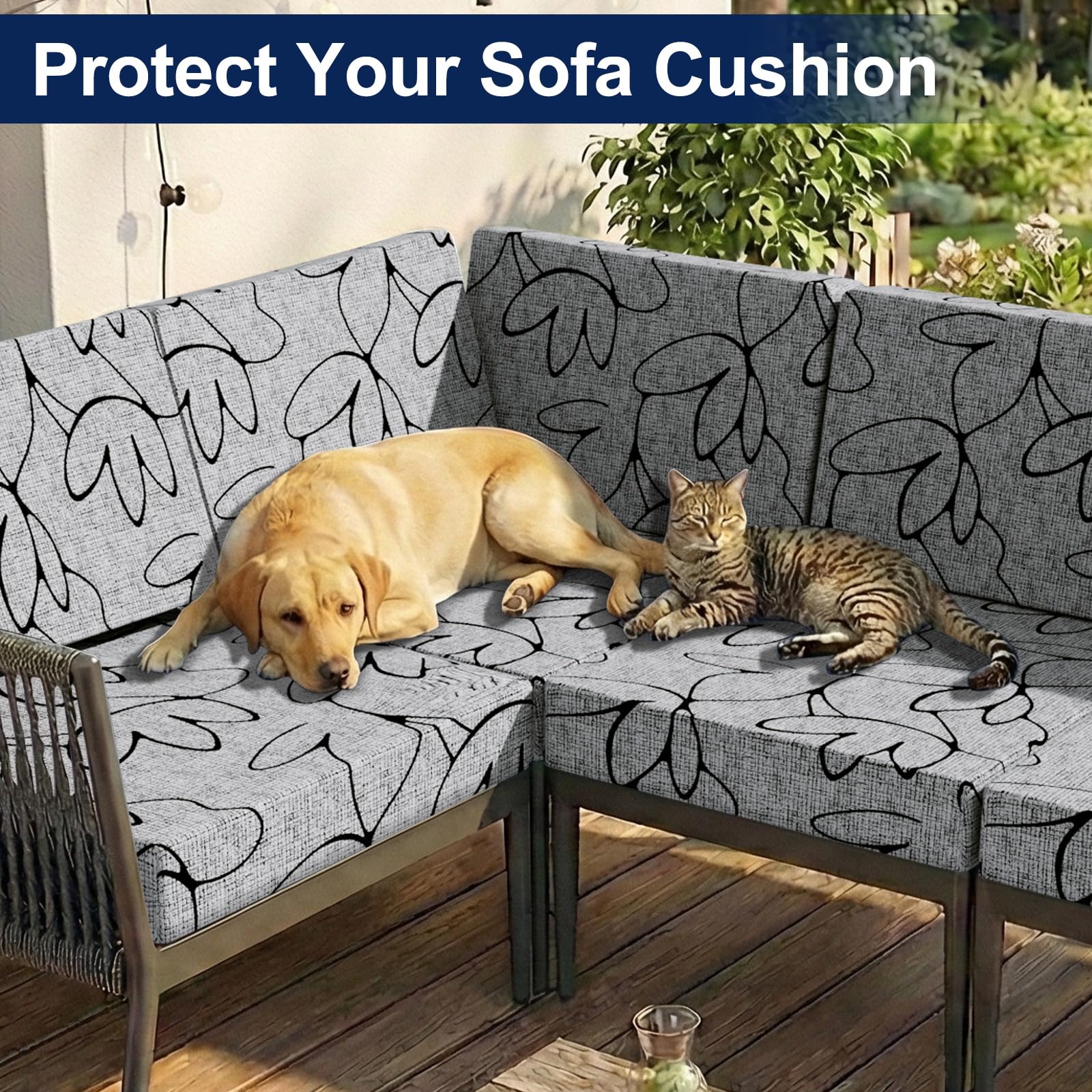 Smiry Cushion Cover, folded, highlighting fabric texture