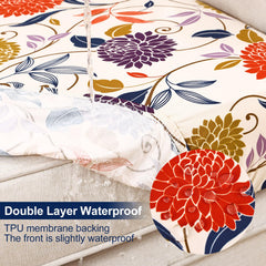 Smiry cushion covers displaying the waterproof TPU backing