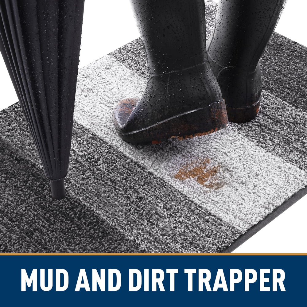 Smiry Dog Door Mat showing absorbent surface