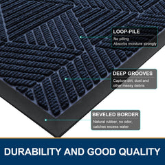 Smiry doormat in outdoor entrance setting