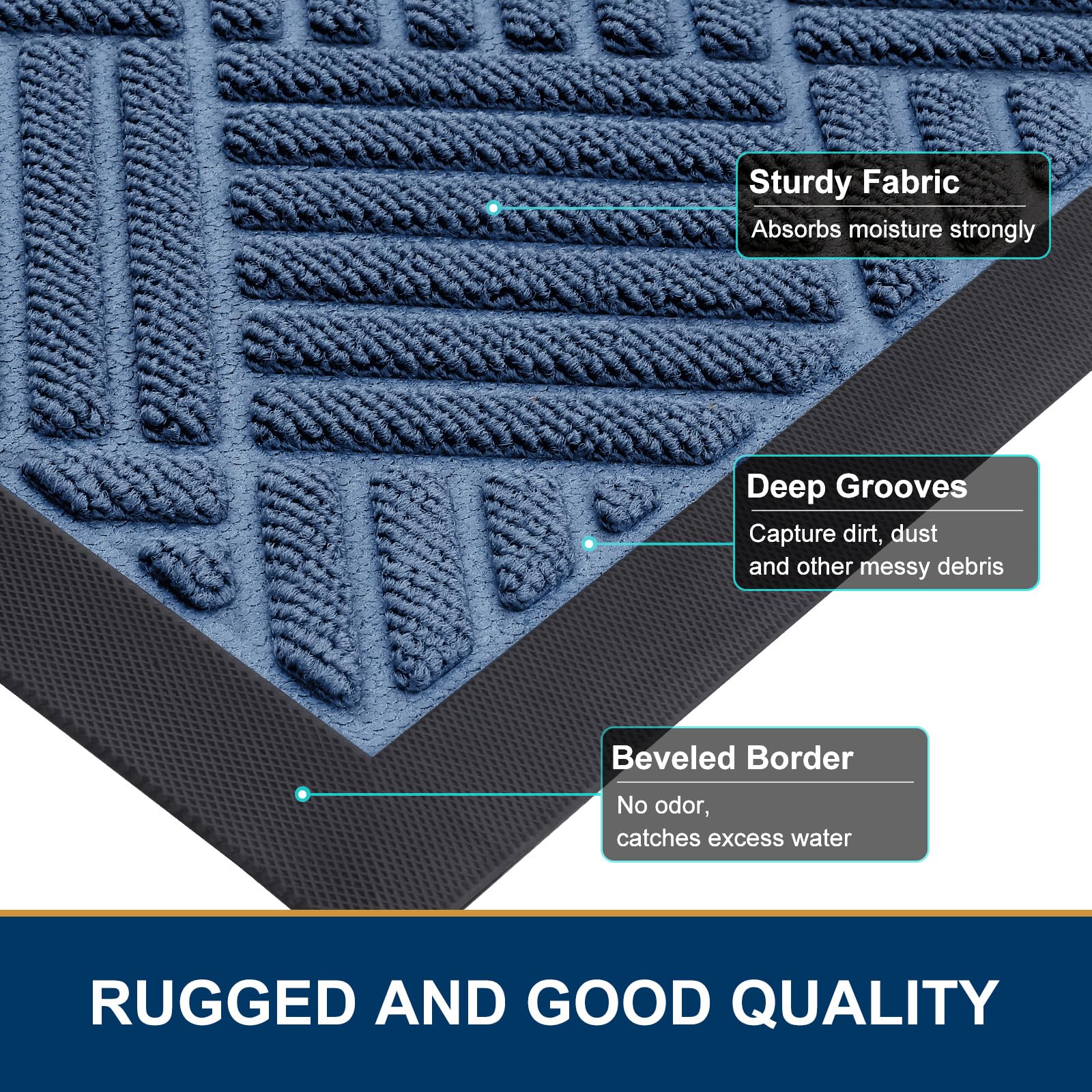Smiry doormat in outdoor setting