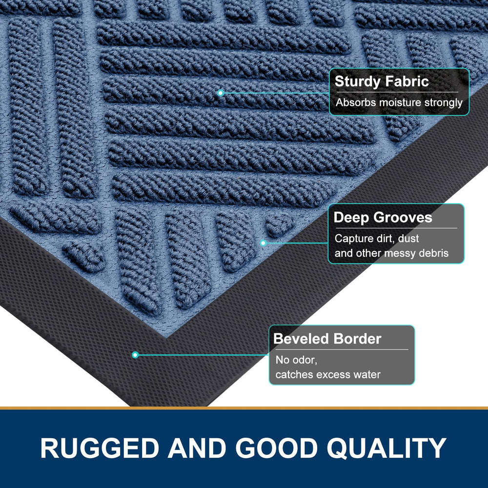 Smiry doormat in outdoor setting