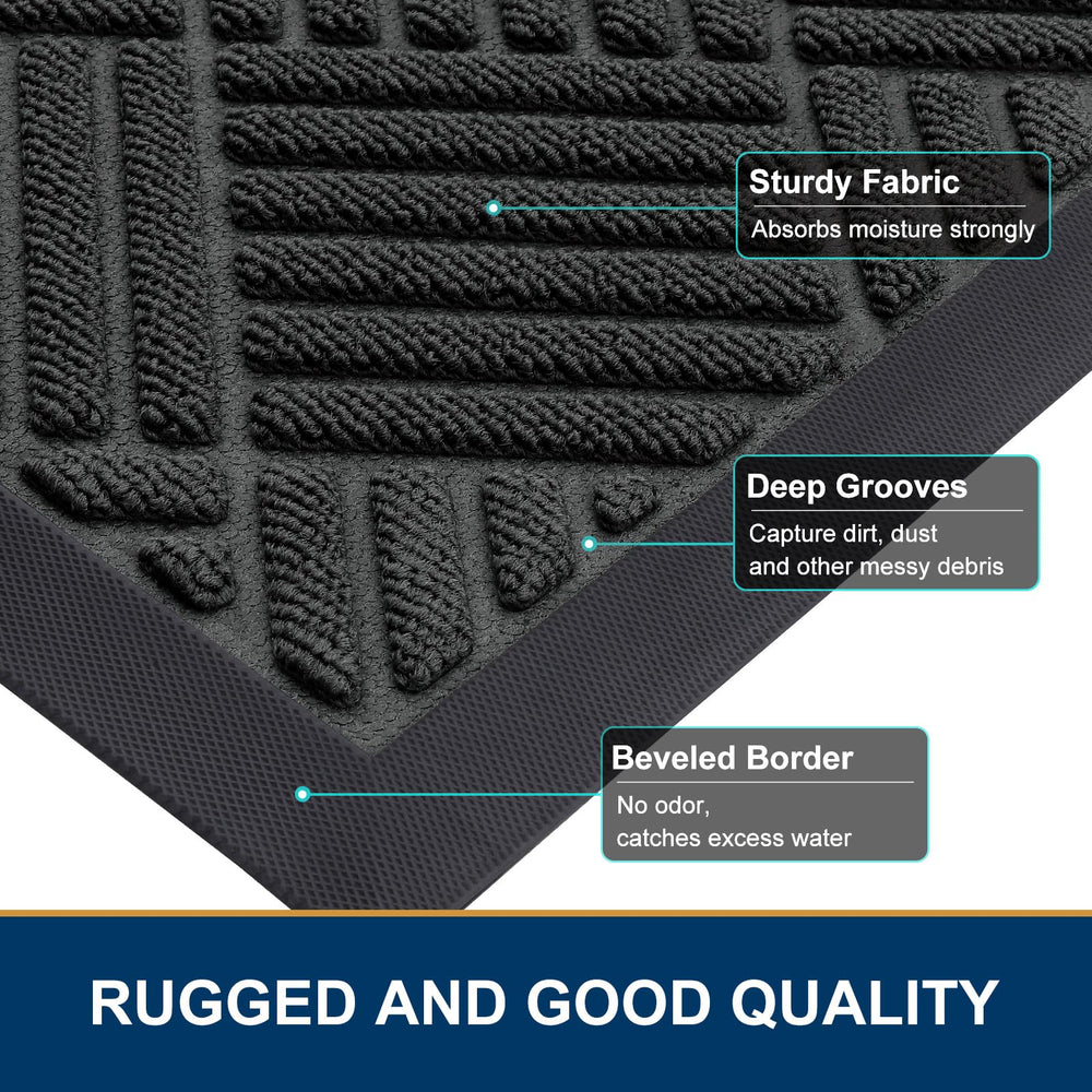 Smiry doormat in outdoor setting