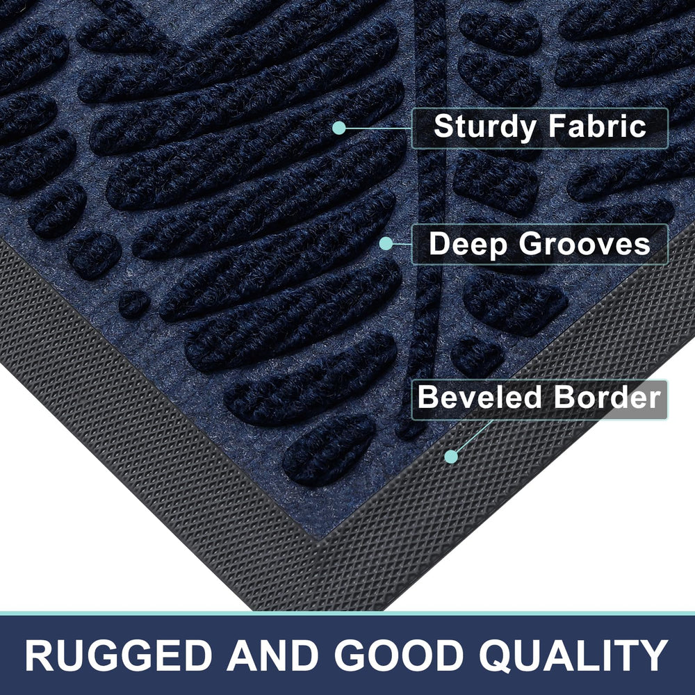 Smiry doormat in use at an entryway