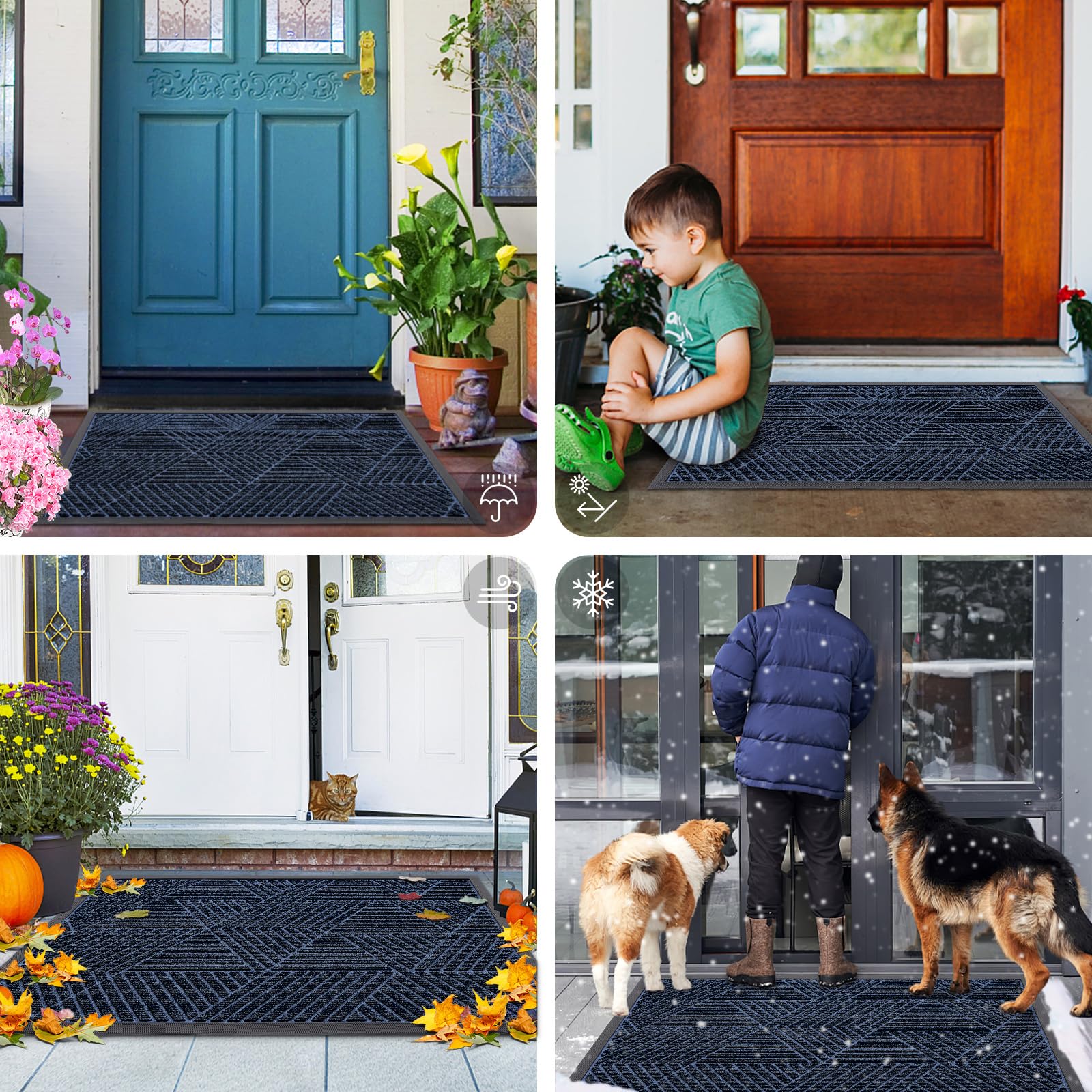 Smiry doormat inside home entrance